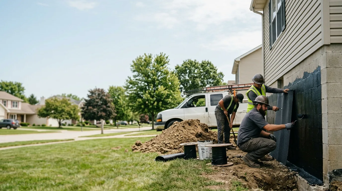 Basement Waterproofing in Girard, OH near me